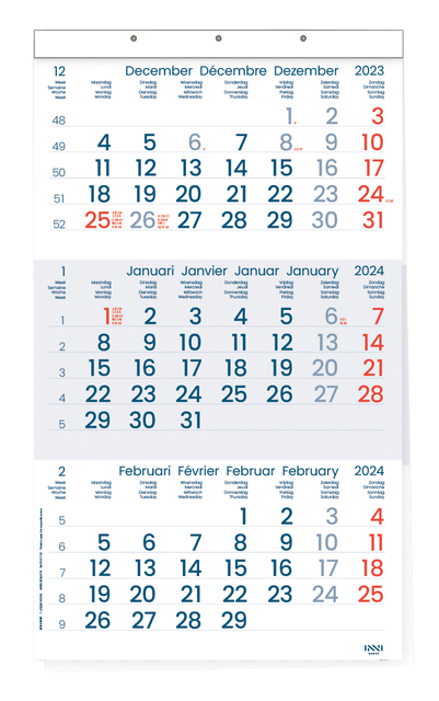 3-Maandskalender 2025 INNI Manager