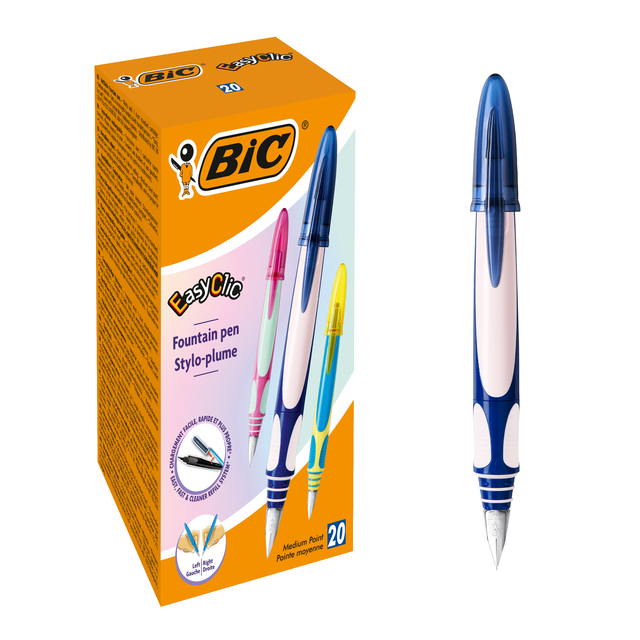 Vulpen Bic EasyClic medium assorti