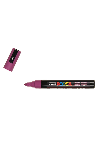 Verfstift Posca PC5M medium framboos