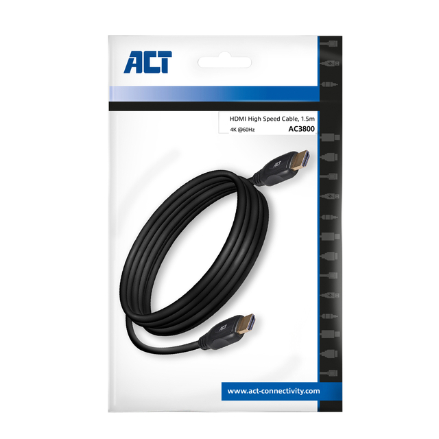 Kabel ACT HDMI High Speed type 1.4 1.5 meter