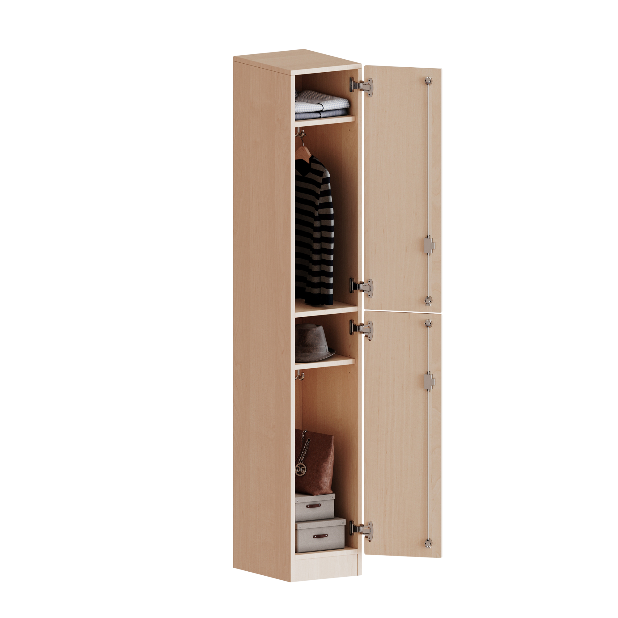 Lockerkast, 5 maphoogtes - Serie evo180