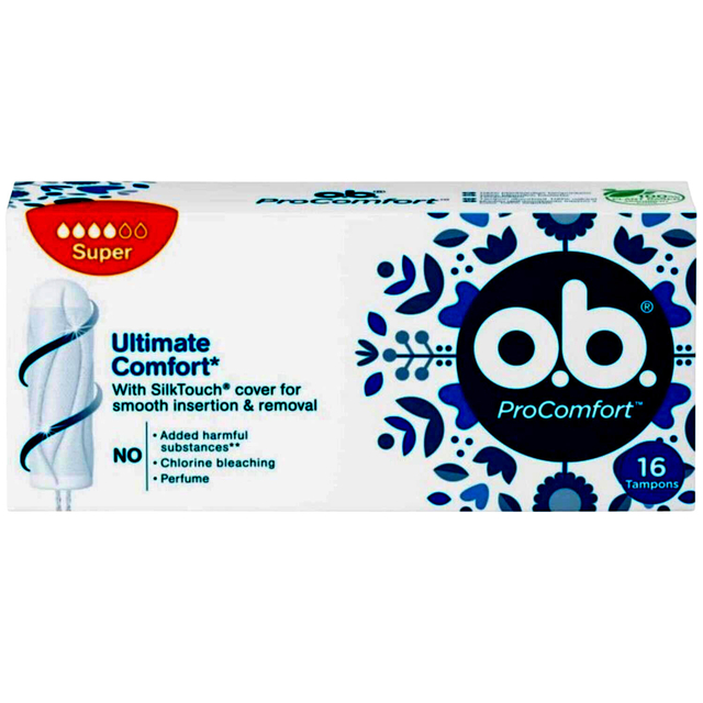 Tampons OB ProComfort Super 16 stuks