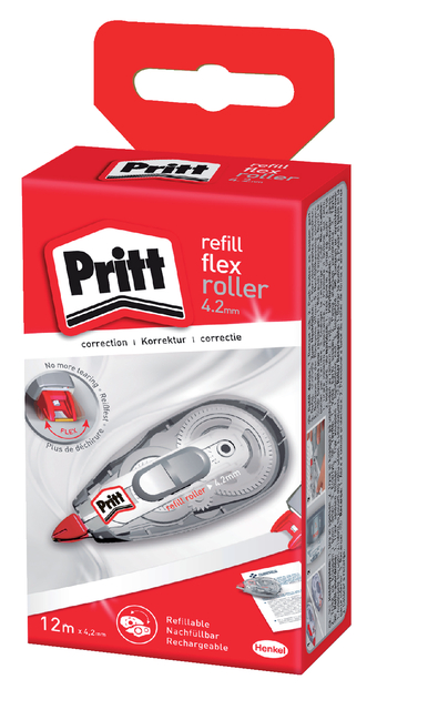 Correctieroller Pritt navulbaar Flex 4.2mmx12m