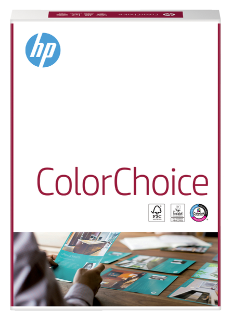 Kleurenlaserpapier HP Color Choice A4 120gr wit 250vel