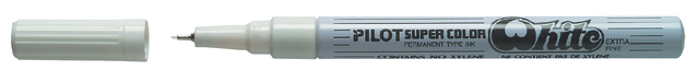 Fineliner PILOT Super Color extra fijn wit