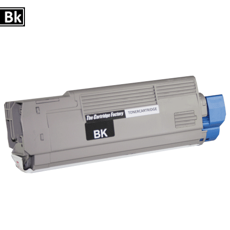 Huismerk toner - Oki (Cartridge) 43324408 compatibel, zwart