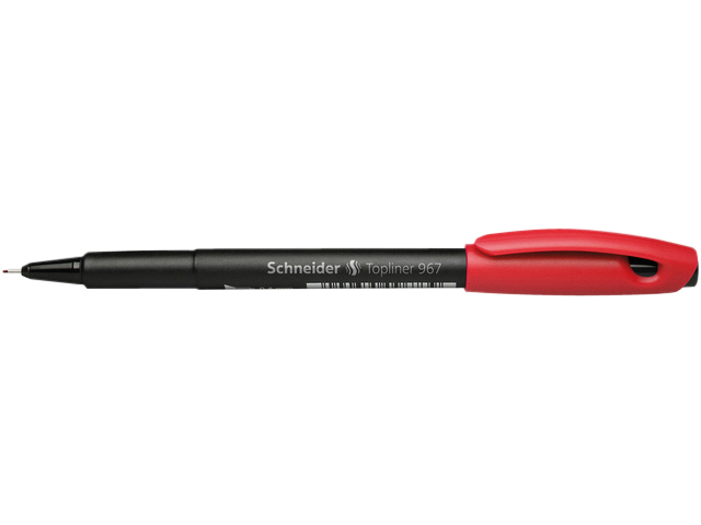 Fineliner Schneider 967 0.4mm rood