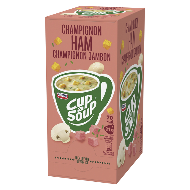 Cup-a-Soup Unox champignon ham 21x175ml