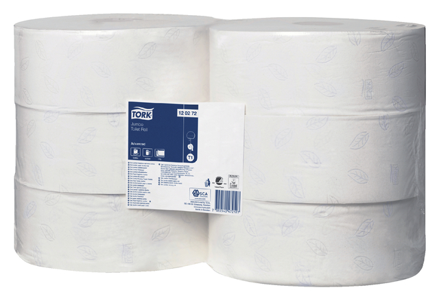 Toiletpapier Tork Jumbo T1 advanced 2-laags 360m  wit 120272