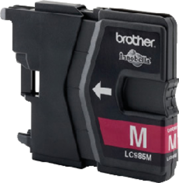 Inktcartridge Brother LC-985M rood