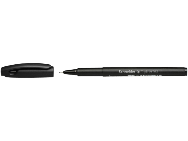 Fineliner Schneider 967 0.4mm zwart