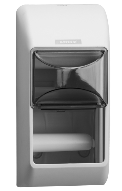 Toiletpapierdispenser Katrin duo wit 92384