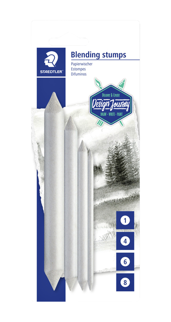 Doezelaars Staedtler blister à 4 breedtes