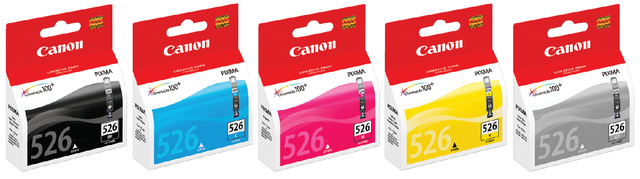 Inktcartridge Canon CLI-526 grijs