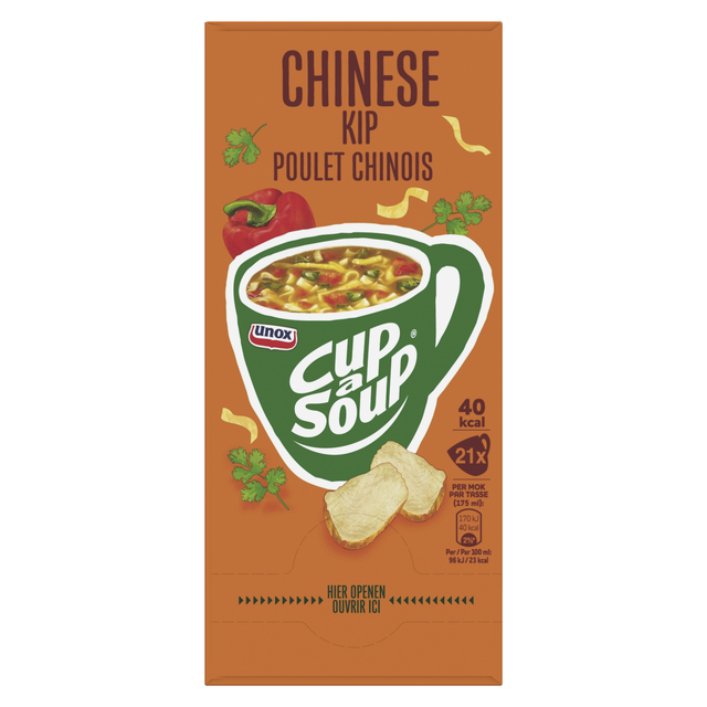 Cup-a-Soup Unox Chinese kip 21x175ml