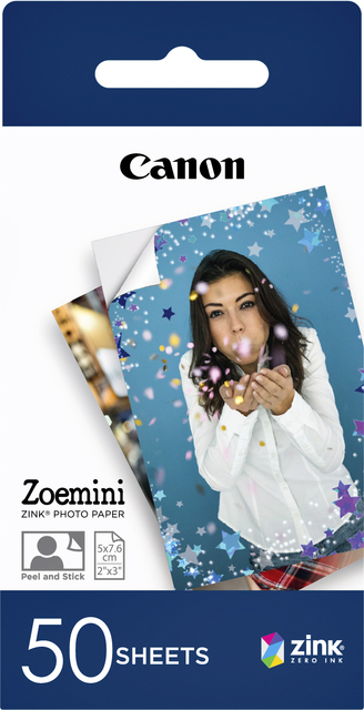 Fotopapier Canon Zoemini ZP-2030 50 vel