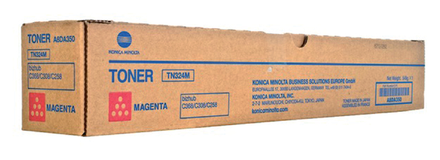 Tonercartridge Konica Minolta A8DA350 TN-324M rood