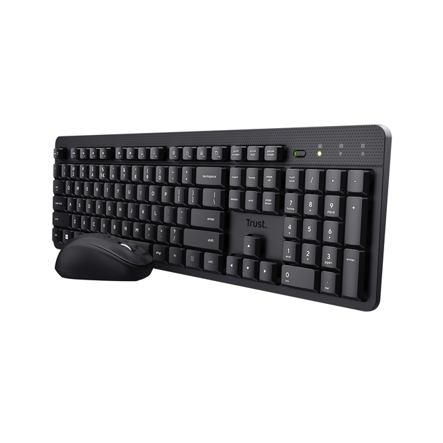 Toetsenbord Trust Ody II draadloos + muis Azerty 25363