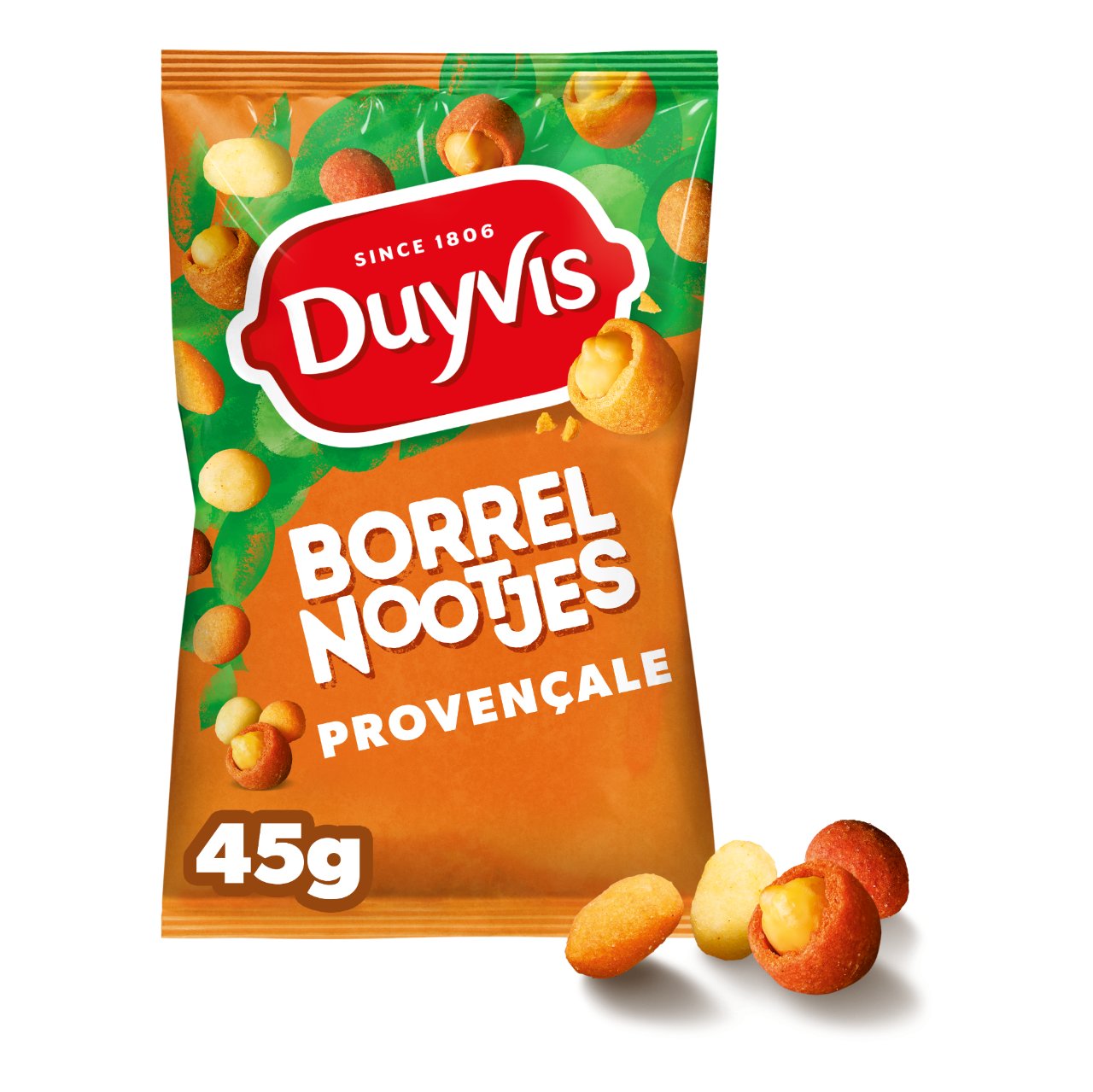 Duyvis Borrelnoten provencale 20x 45gr.