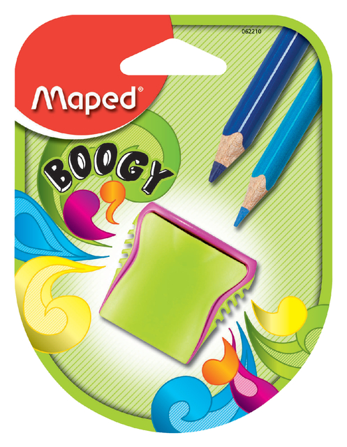 Puntenslijper Maped Boogy 2gaats assorti