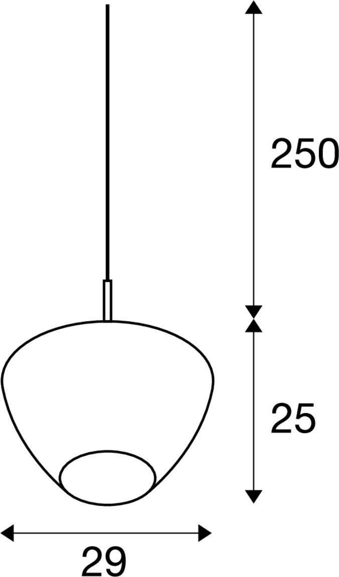 PANTILO CONVEX 29 chroom 1xE27