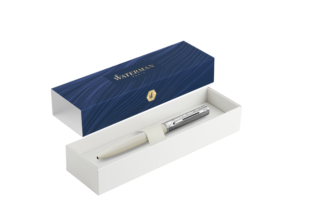 Balpen Waterman Allure DeLuxe white fijn