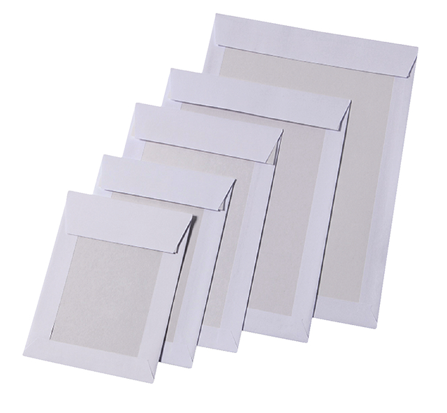 Envelop Quantore bordrug EA4 220x312mm zelfklevend wit 100 stuks