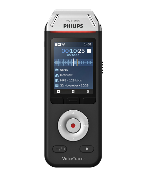 Digital voice recorder Philips DVT 2110 voor interviews