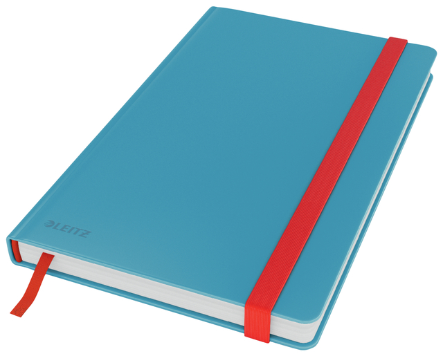 Notitieboek Leitz Cosy A5 160blz 100gr lijn blauw