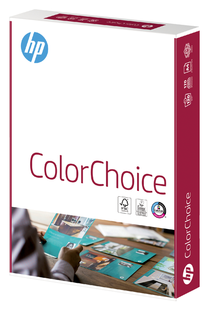 Kleurenlaserpapier HP Color Choice A4 120gr wit 250vel