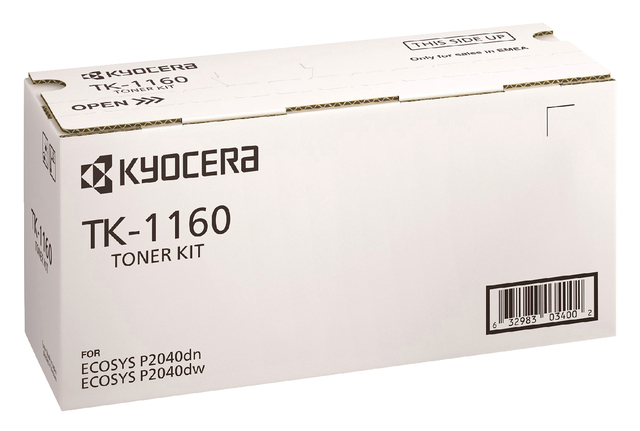 Toner Kyocera TK-1160K zwart