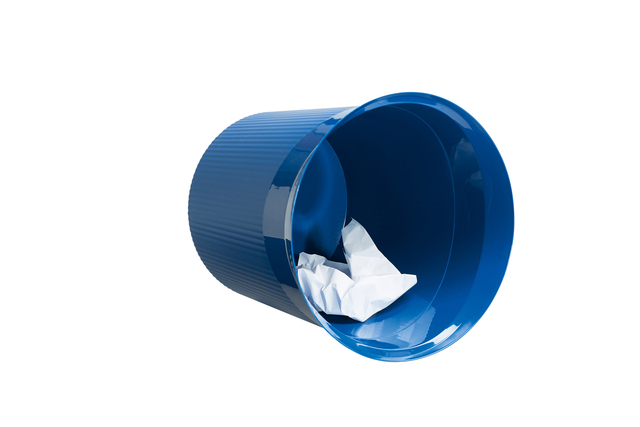 Papierbak Han Re-LOOP 13 liter rond blauw