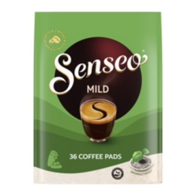 Koffiepads Douwe Egberts Senseo mild roast 36 stuks