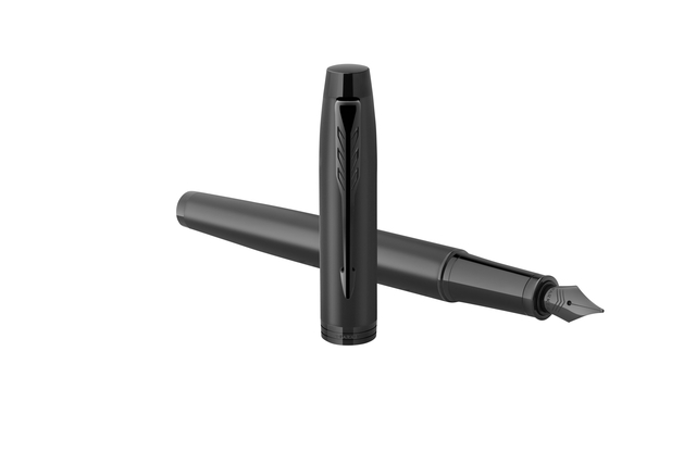 Vulpen Parker IM Achromatic GB matt black fijn