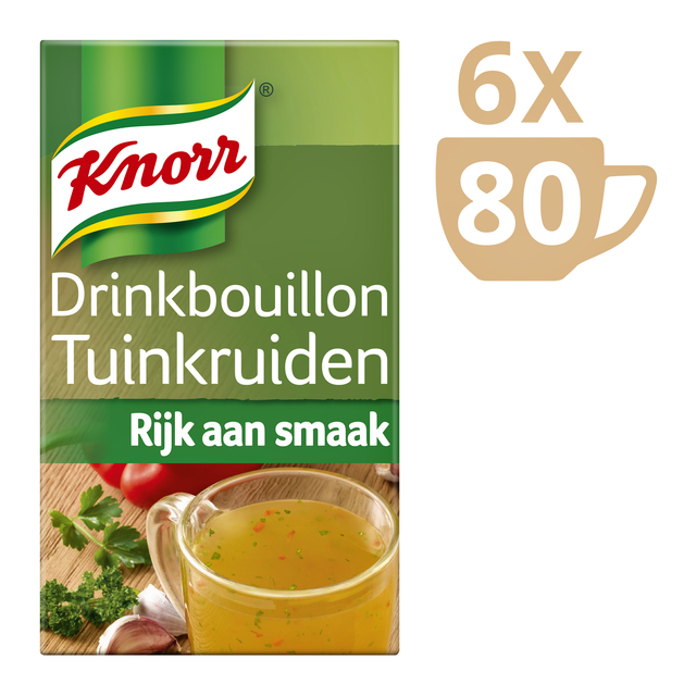 Drinkbouillon Knorr tuinkruiden 80 stuks