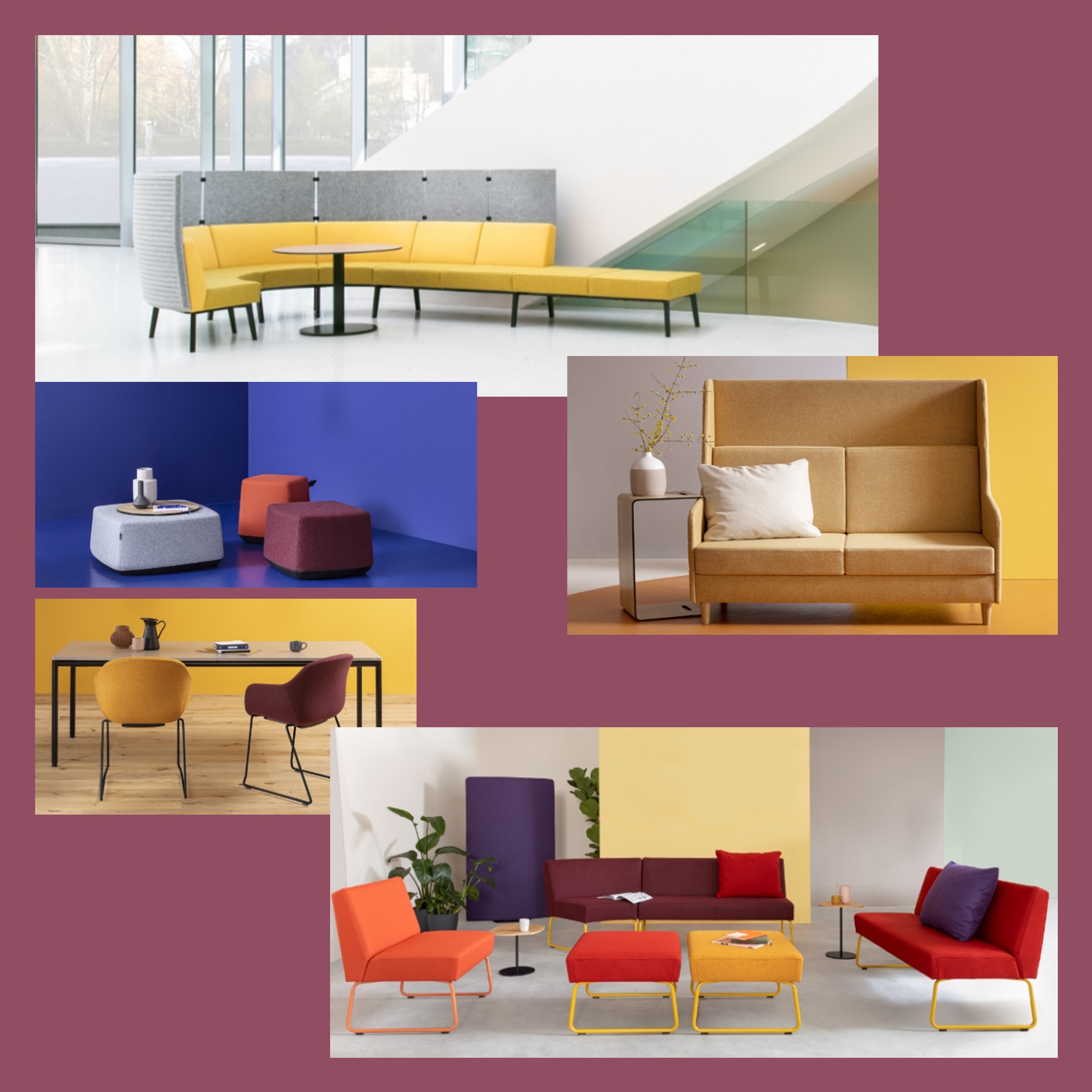 Ontdek de ultieme kantoor-lounge ervaring met Dauphin bij ITC Furniture