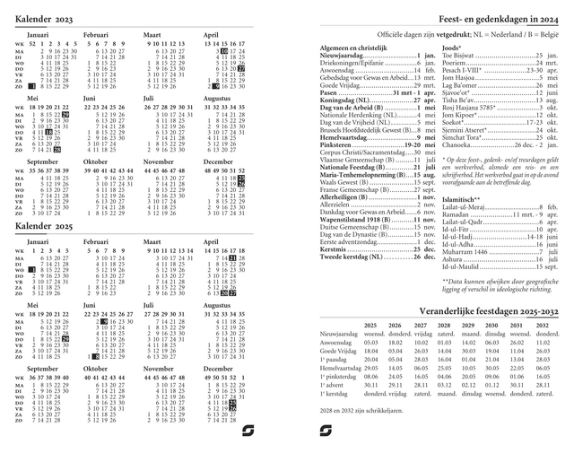 Agendavulling 2025 Succes Senior 1dag/1pagina