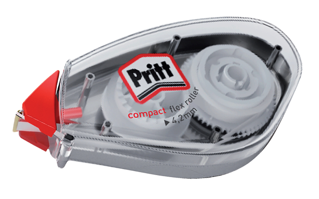 Correctieroller Pritt Compact Flex 4.2mmx10m blister à 2 stuks