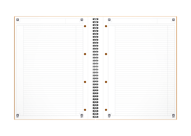 Spiraalblok Oxford International Notebook A4 lijn