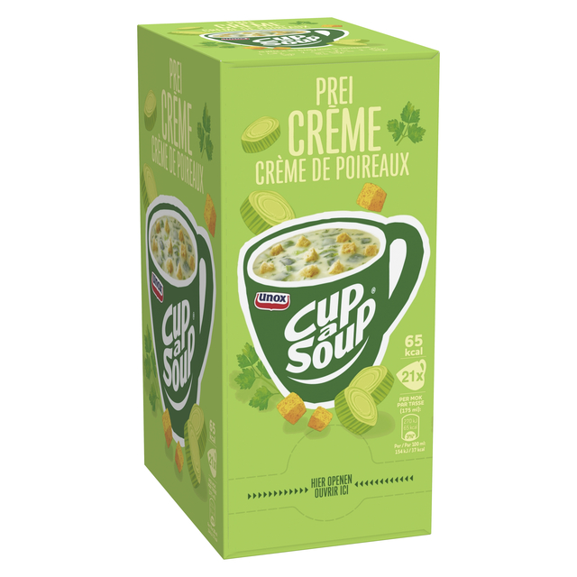 Cup-a-Soup Unox prei-crème 21x175ml