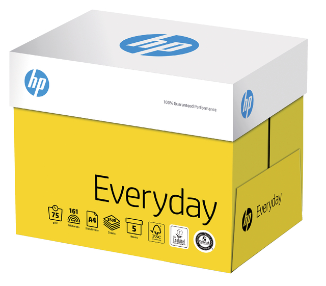 Kopieerpapier HP Everyday A4 75gr wit 500 vel