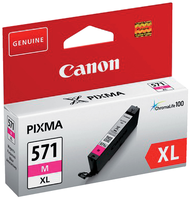 Inktcartridge Canon CLI-571XL  rood