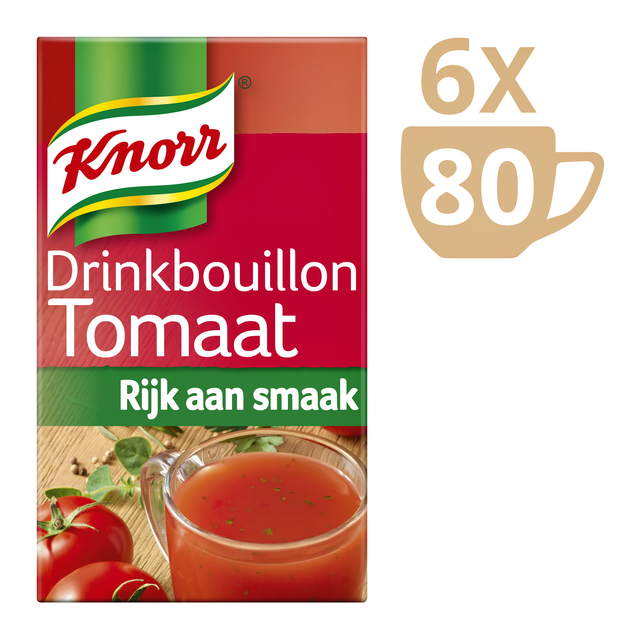 Drinkbouillon Knorr tomaat 80 stuks