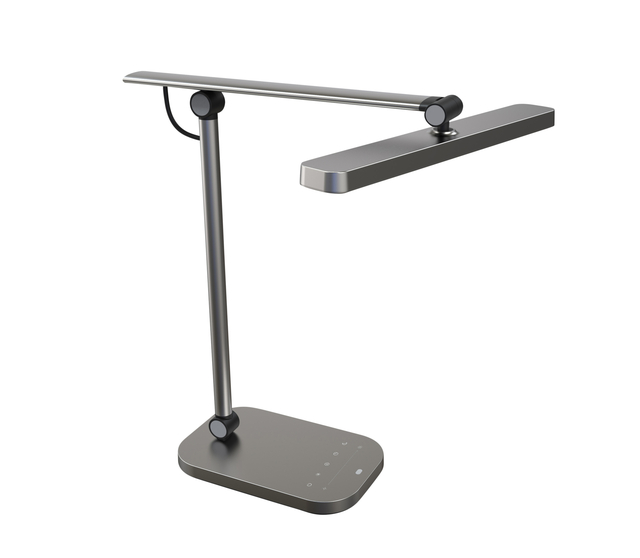 Bureaulamp Unilux Pureline led grijs