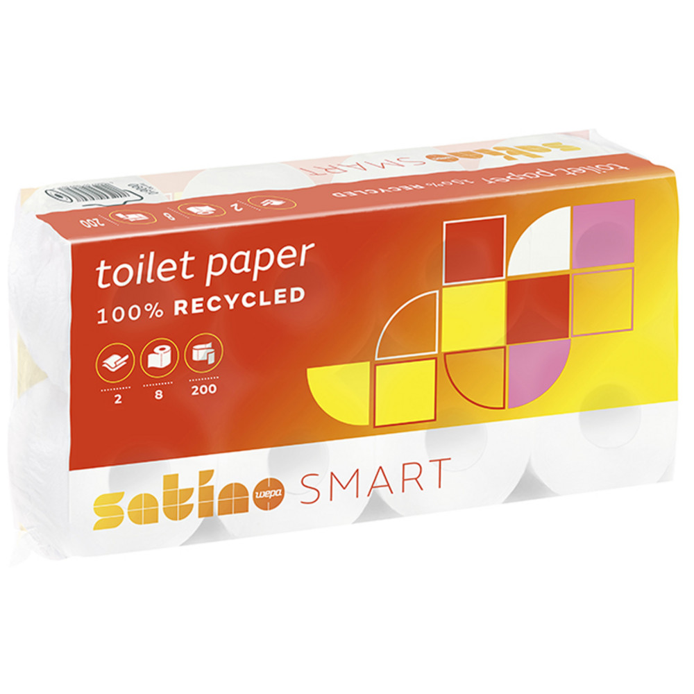 Satino Comfort Smart Toiletpapier 2lgs 250vel 8x8rol