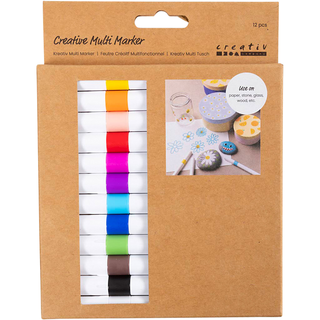 Multistift Creativ Company 4mm set à 12 kleuren