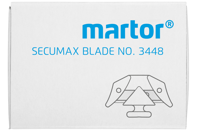 Reservemes Martor Secumax nr. 3448 10 stuks