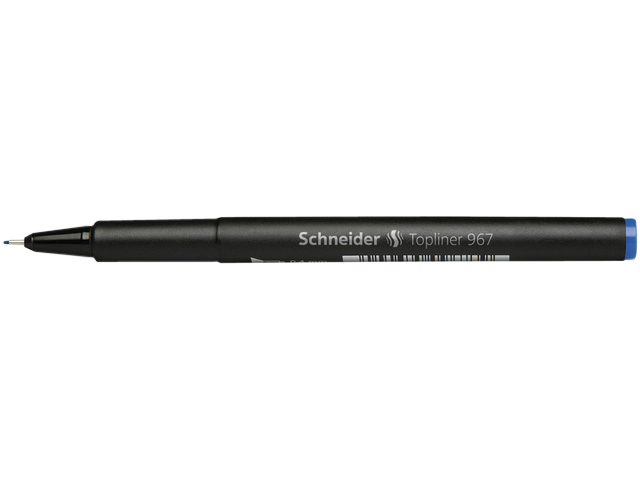 Fineliner Schneider 967 0.4mm blauw