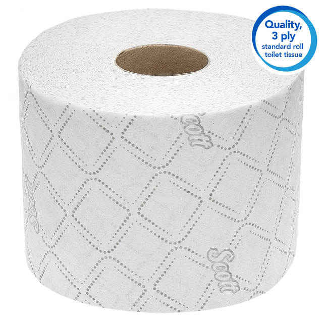 Toiletpapier Scott Control 3-laags 350vel wit 8518