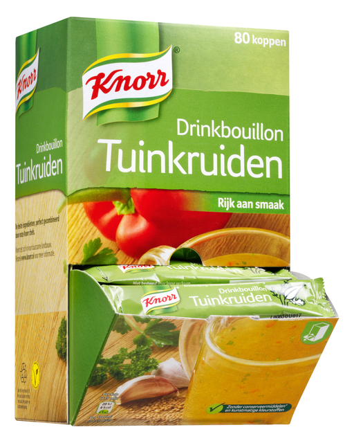 Drinkbouillon Knorr tuinkruiden 80 stuks